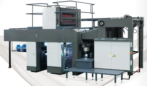 গুণ  High Speed A1 Double-side Single Color Bookblock Offset Press কারখানা