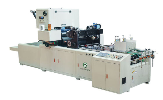 গুণ  0.2um Film Corrugated Board Window Patching Machine কারখানা