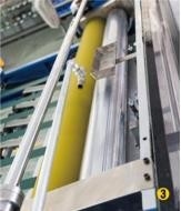 6200PCS / এইচ ইউভি স্পট লেপ মেশিন গ্লেজিং 1090x1440 মিমি