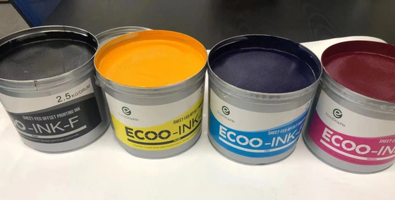 পরিবেশ বান্ধব অফসেট প্রিন্টিং কালি 1Kg/Tin 11000rph Uv প্রিন্টিং কালি