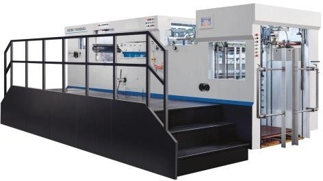 1080 X 780mm স্বয়ংক্রিয় ফয়েল স্ট্যাম্পিং ডাই কাটিং মেশিন বর্জ্য স্ট্রিপিং সহ