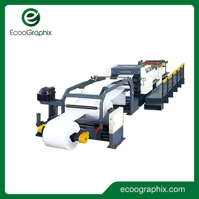 হাই স্পিড পেপার শিটার কাটিং মেশিন GM-1400 Ecoographix