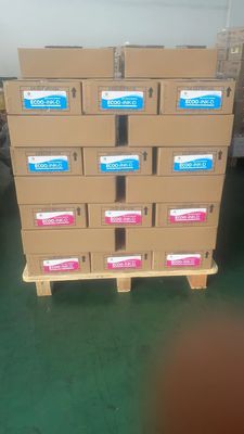 ইকোও-ইঙ্ক-এফ লাল দ্রাবক ভিত্তিক অফসেট প্রিন্টিং কালি, যা ১ বা ২.৫ কেজি/ টিনে এবং ৬ টিন/কার্টন-এ পাওয়া যায়, যার মেয়াদ ৩ বছর।