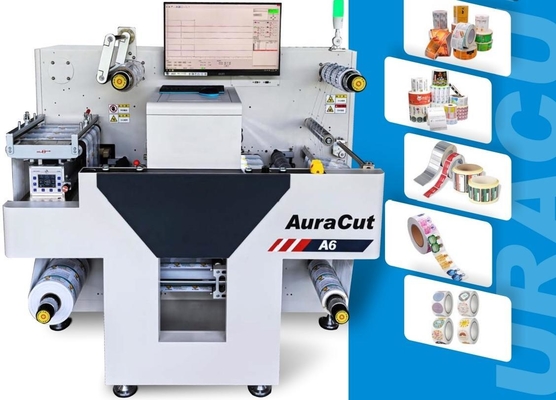 Aura Cut A6 ডিজিটাল লেবেল কাটার 330mm প্রস্থ 11m/min গতি