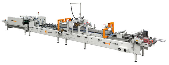 কাগজের বাক্স তৈরির মেশিন, সর্বোচ্চ কাগজের আকার L800 * W600mm এবং সর্বোচ্চ বাক্সের আকার L400 * W300 * H100mm, কাগজের পুরুত্ব 80-350 g/SQM এর জন্য