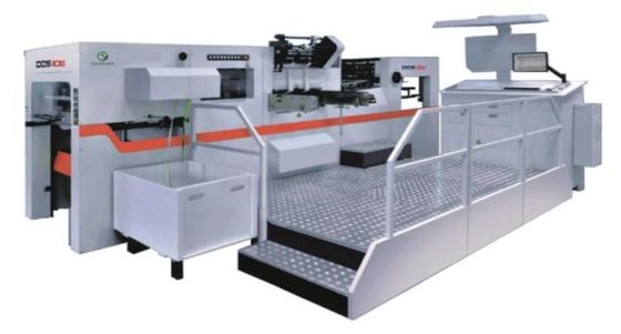 1060×760mm 7000S/H ইকোগ্রাফিক্স স্বয়ংক্রিয় হট ফয়েল স্ট্যাম্পিং ডাই কাটার