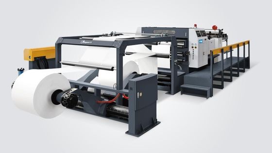 GM-1400 একক ছুরি তাপীয় কাগজ কাটা Rewinding মেশিন