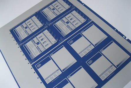 ডাবল লেয়ার দ্রাবক প্রতিরোধী CTP তাপীয় প্লেট সংবাদপত্র মুদ্রণ