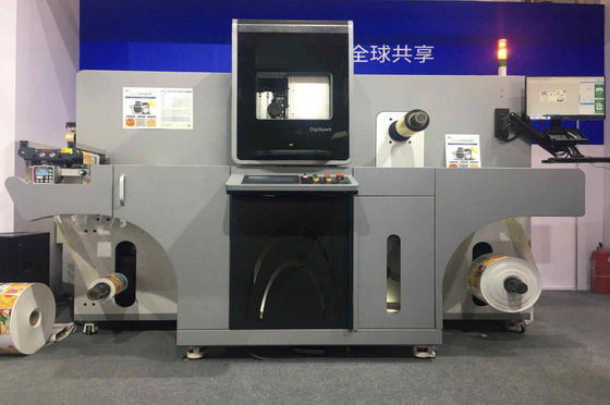 ফয়েল স্ট্যাম্পিং বার্নিশিং লেবেল প্রিন্টিং এনহ্যান্সমেন্ট মেশিন 288 মিমি প্রস্থ