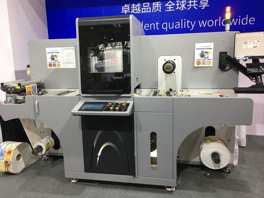 50M/মিনিট ফয়েল স্ট্যাম্পিং বার্নিশিং ডিজিটাল লেবেল বর্ধক 288 মিমি প্রস্থ