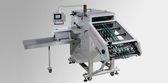 15000 চক্র/এইচ ক্ষতিপূরণ স্ট্যাকার মেশিন 876mm উচ্চতা বুক স্ট্যাকার