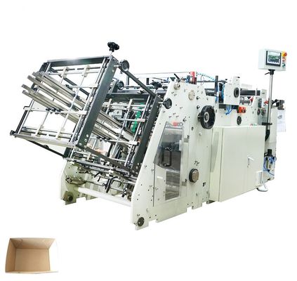 স্বয়ংক্রিয় কাগজ বাক্স ছাঁচনির্মাণ মেশিন 200PCS/ন্যূনতম খাদ্য কাগজ কার্টনার মেশিন