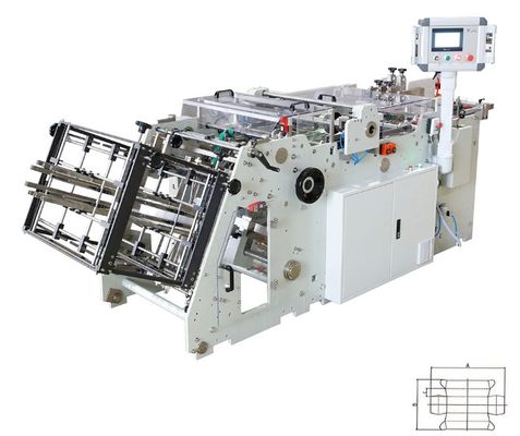 ECOO L-800A ফাস্ট ফুড থ্রি-ডিমেনশনাল কার্টনিং মেশিন পেপার বক্স ফর্মিং মেশিন