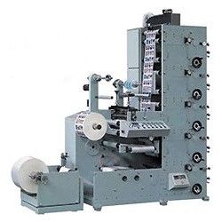 310 মিমি প্রিন্টিং প্রস্থ ইউভি ফ্লেক্সোগ্রাফিক লেবেল প্রিন্টার ডাই কাটিং স্টেশন সহ