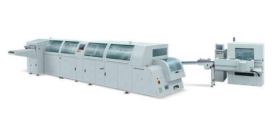 1600 সাইকেল/এইচ বিজোড় ওয়ার্কফ্লো বুক বাইন্ডিং মেশিন 4টি ক্ল্যাম্প সহ