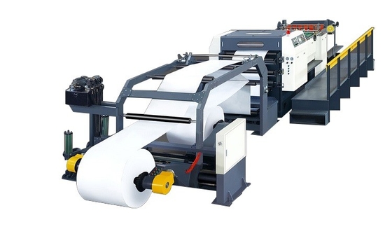 GM-1400 উচ্চ নির্ভুলতা উচ্চ গতির একক ছুরি কাগজ কাটার কাটিয়া Rewinding মেশিন